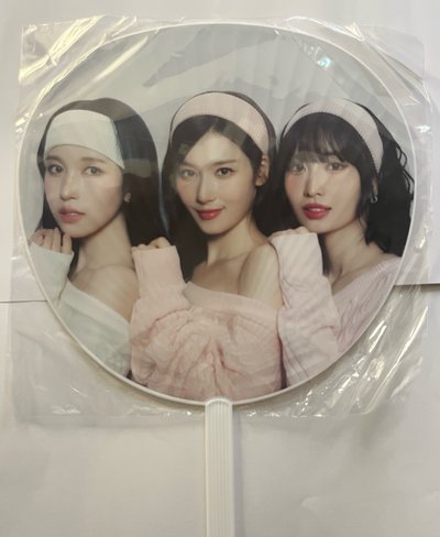 MISAMO 蛋巡髮帶造型扇子