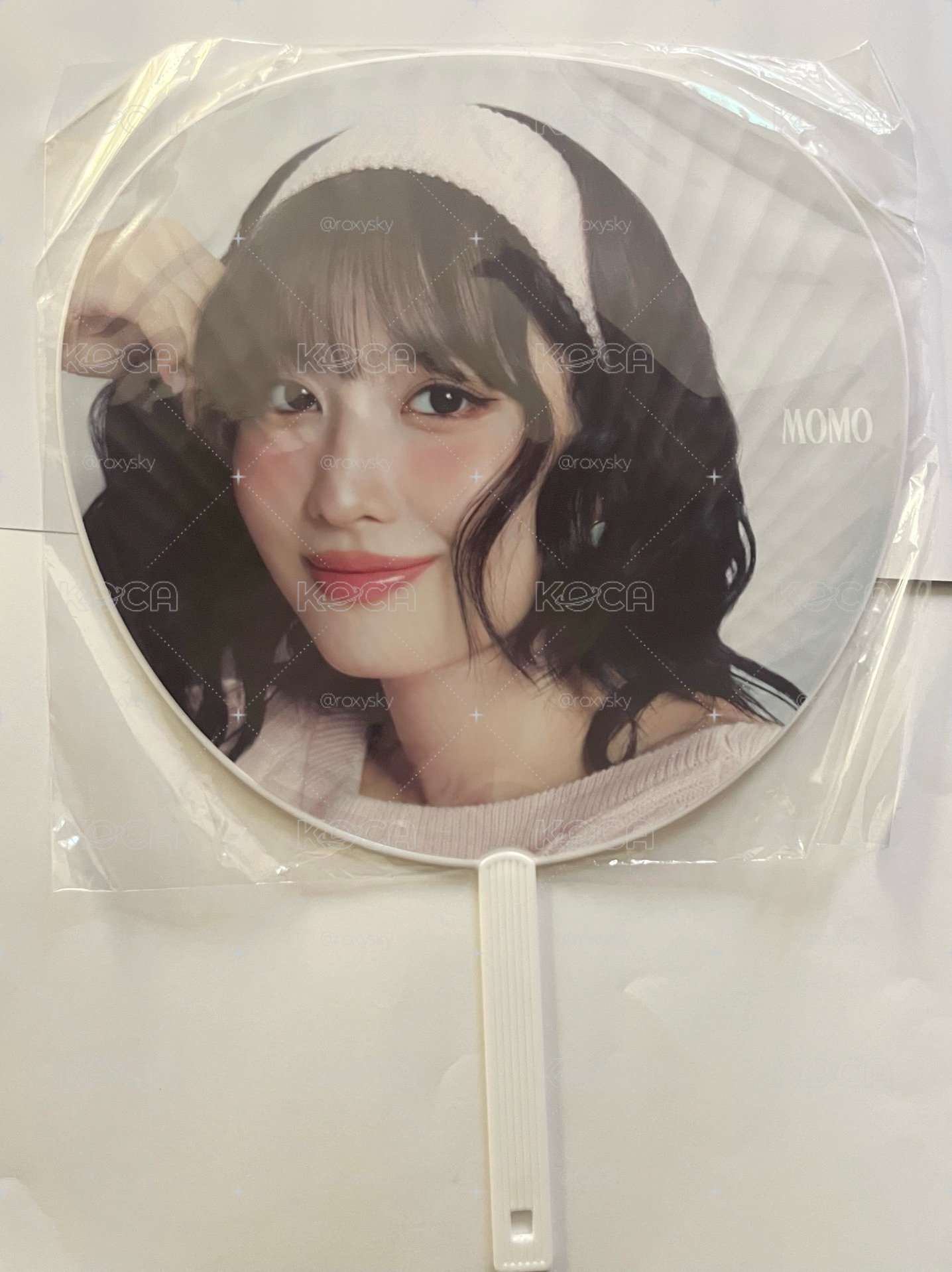 MISAMO 髮帶桃扇子