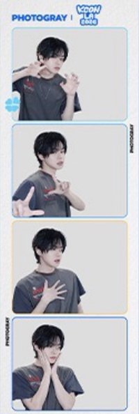 KCON LA 2026 PHOTOGRAY 人生四格卡 / 拍貼 