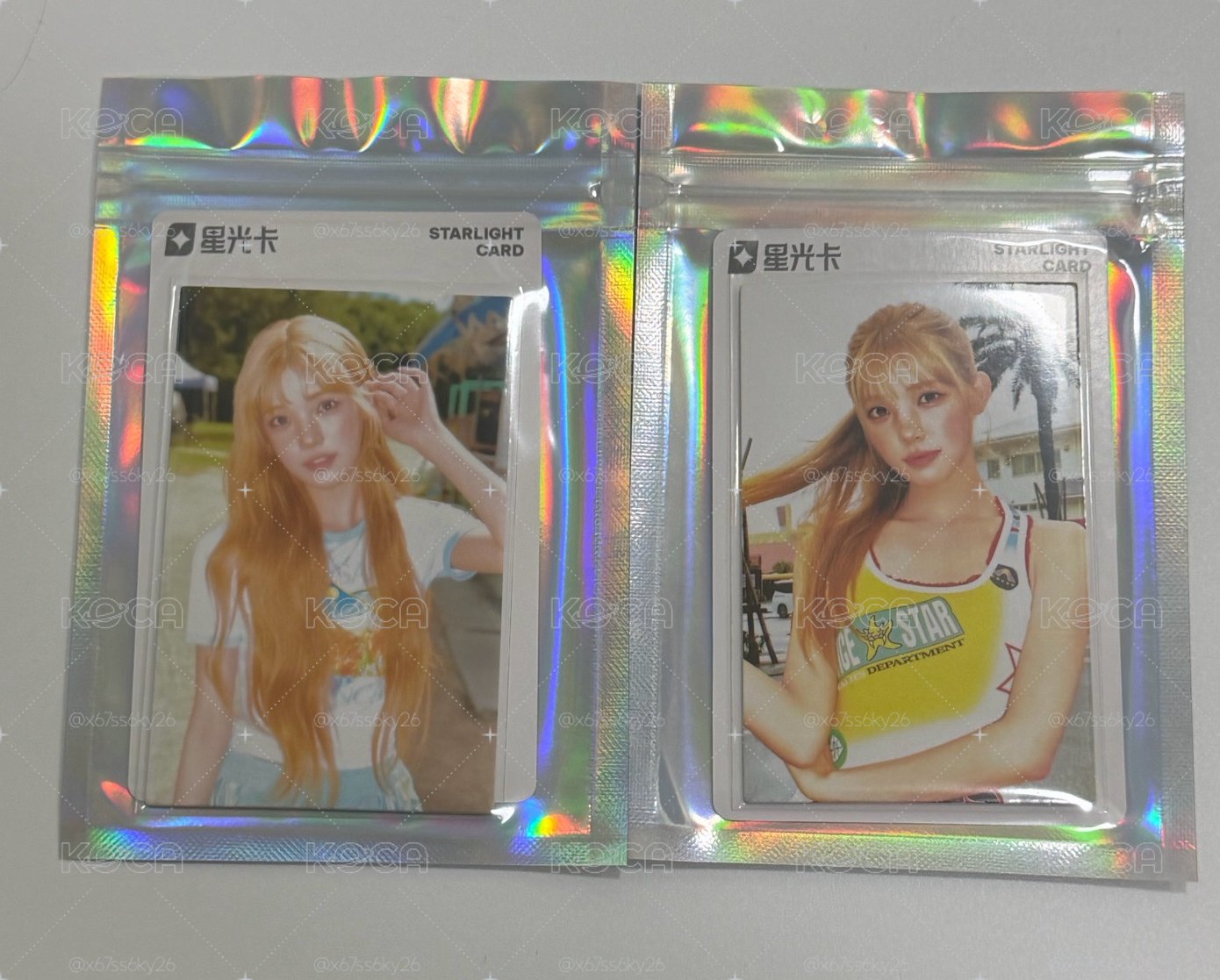 h2h 星光卡 yuha碎片卡A+B一套