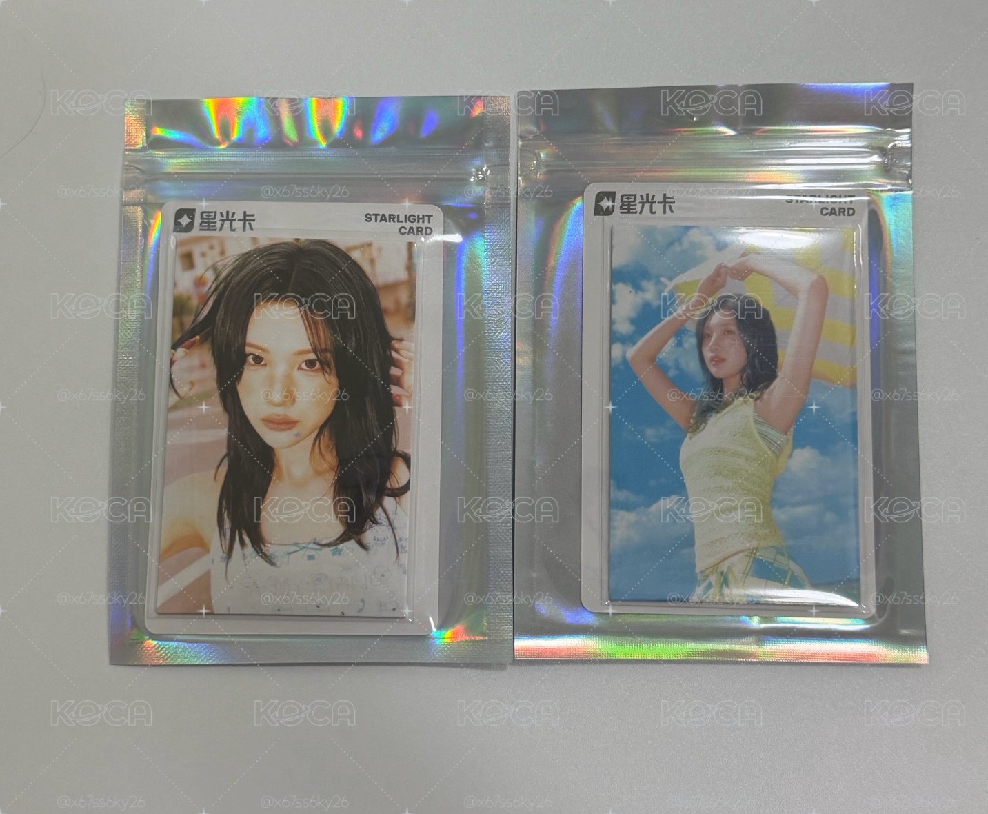 h2h 星光卡 juun 碎片卡A+B一套