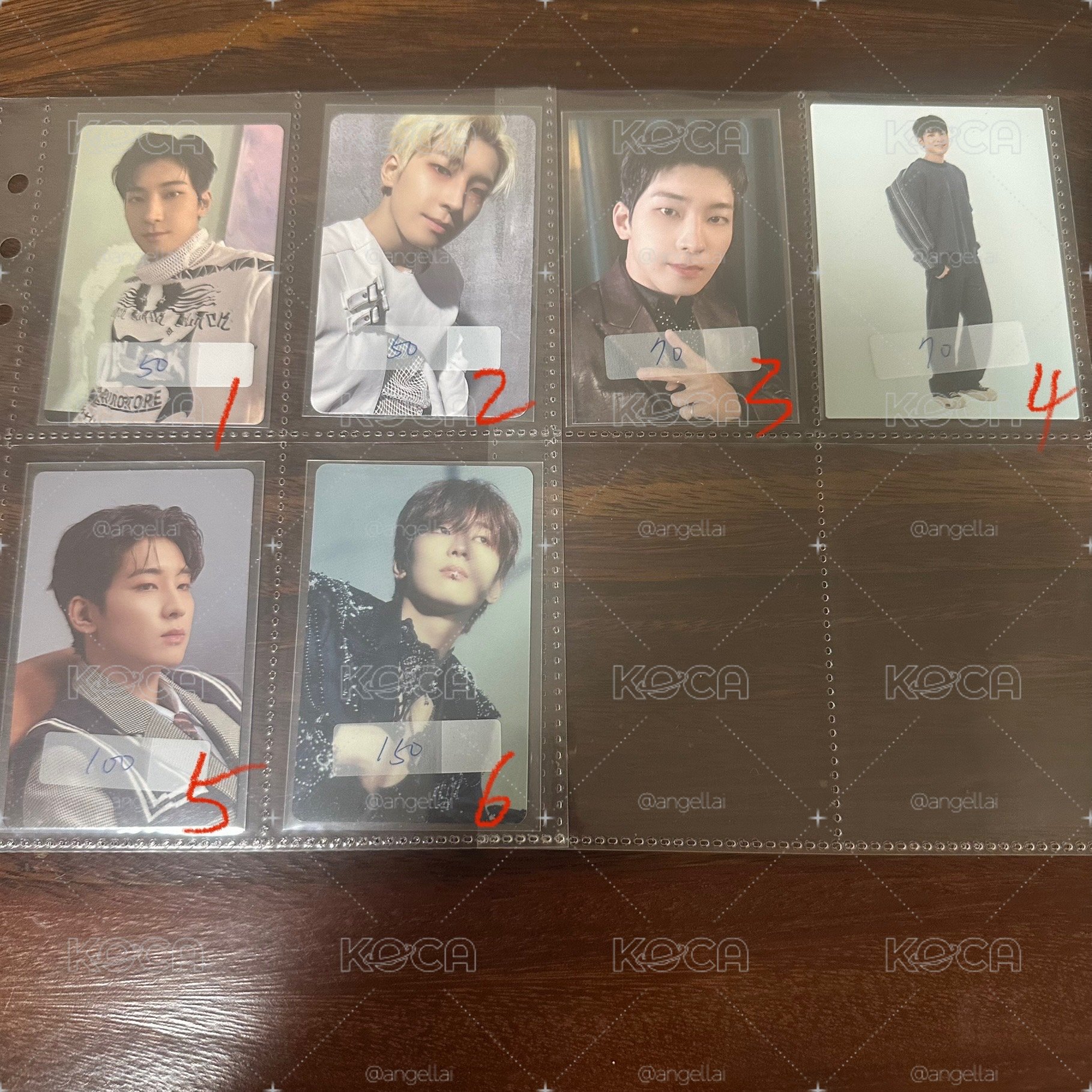 SEVENTEEN 圓卡