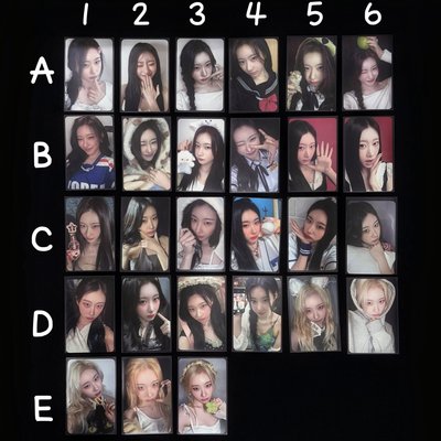 👑ITZY 彩領100-250區