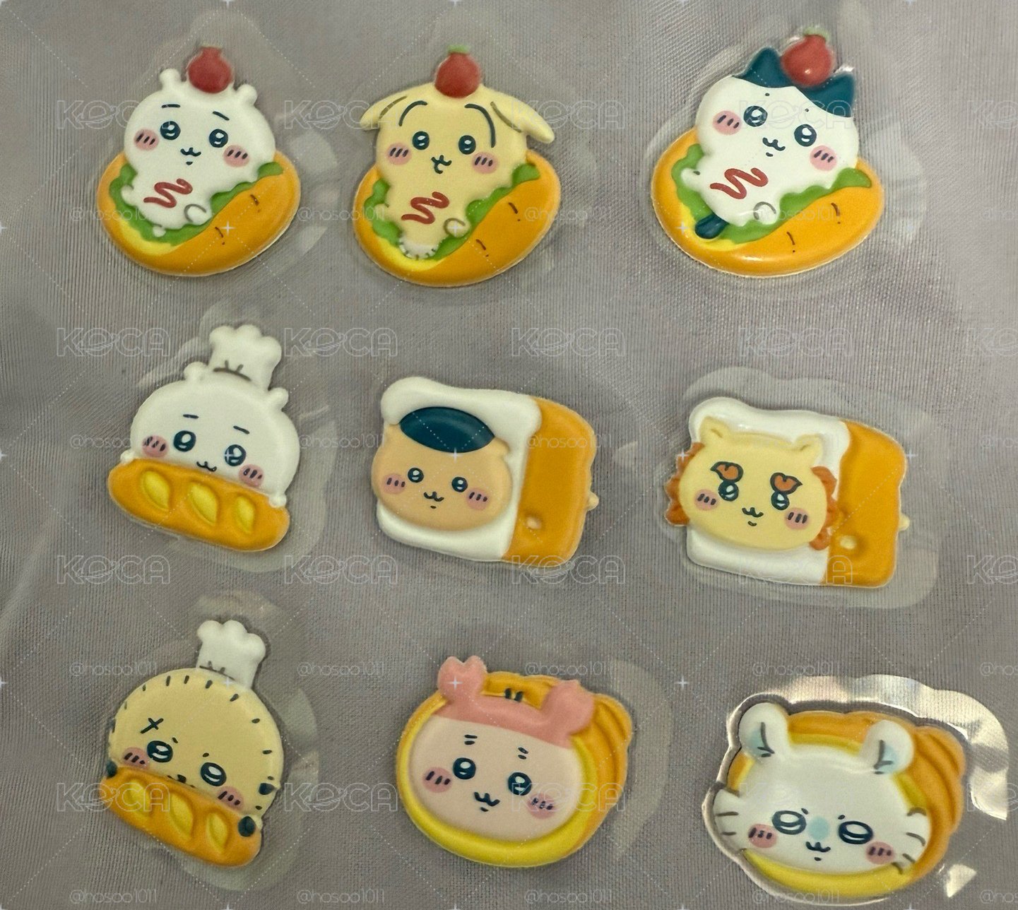 吉伊卡哇麵包店 貼紙 