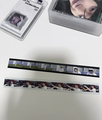 贈物～膠片、韓安紙花
