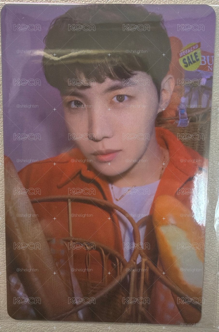 PTD Live 日咖 特典卡 號錫 Jhope