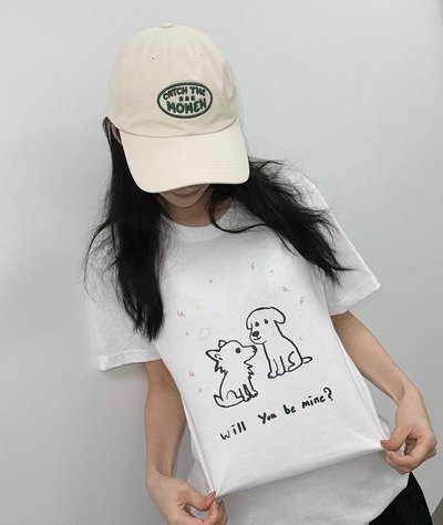 定延、志效 公益狗狗T恤 XL（無簽名）