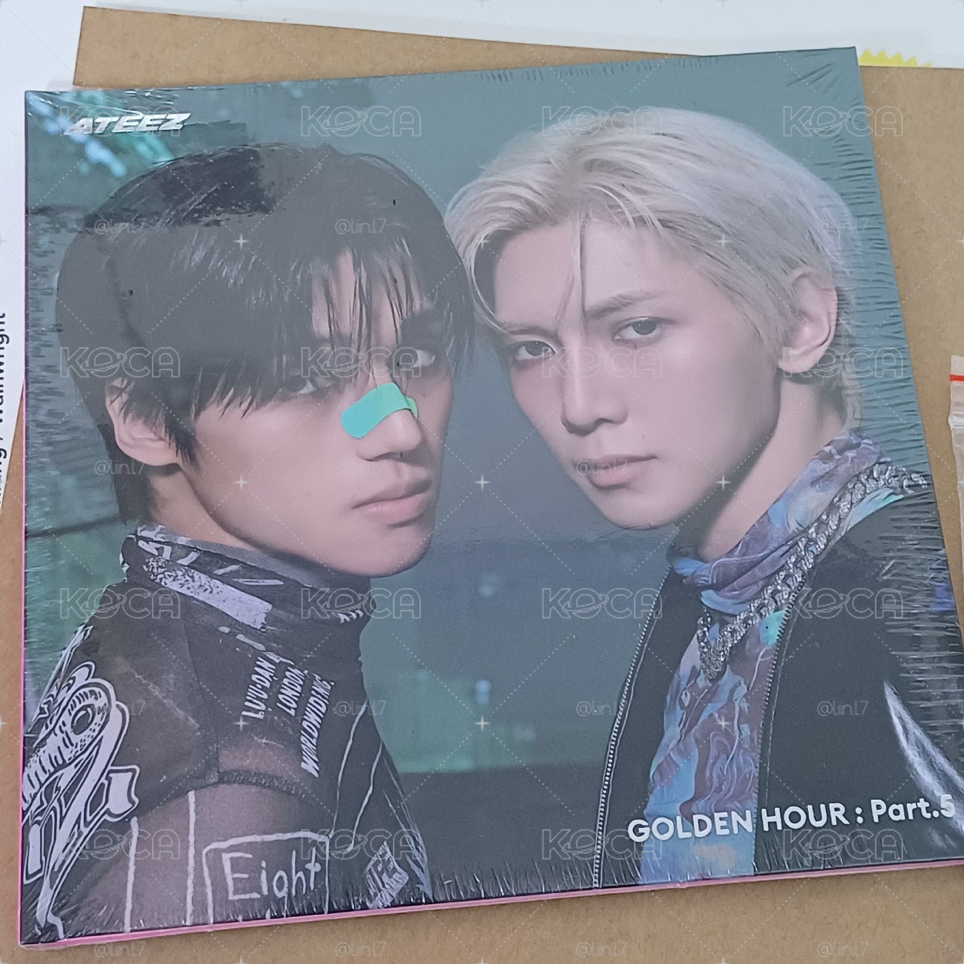 Ateez 小竹單封未拆