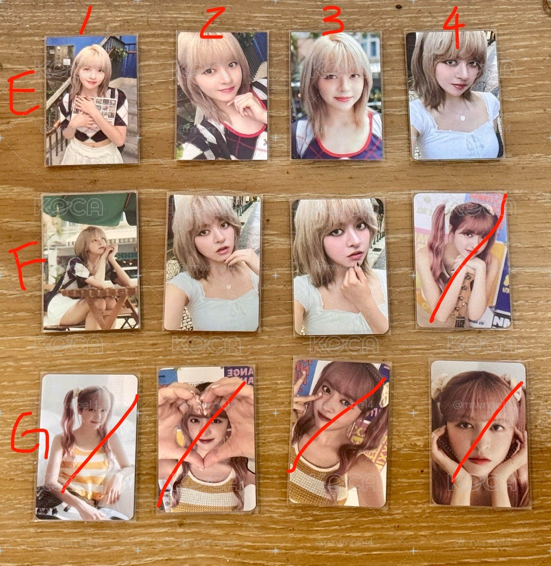NMIXX LILY小卡們