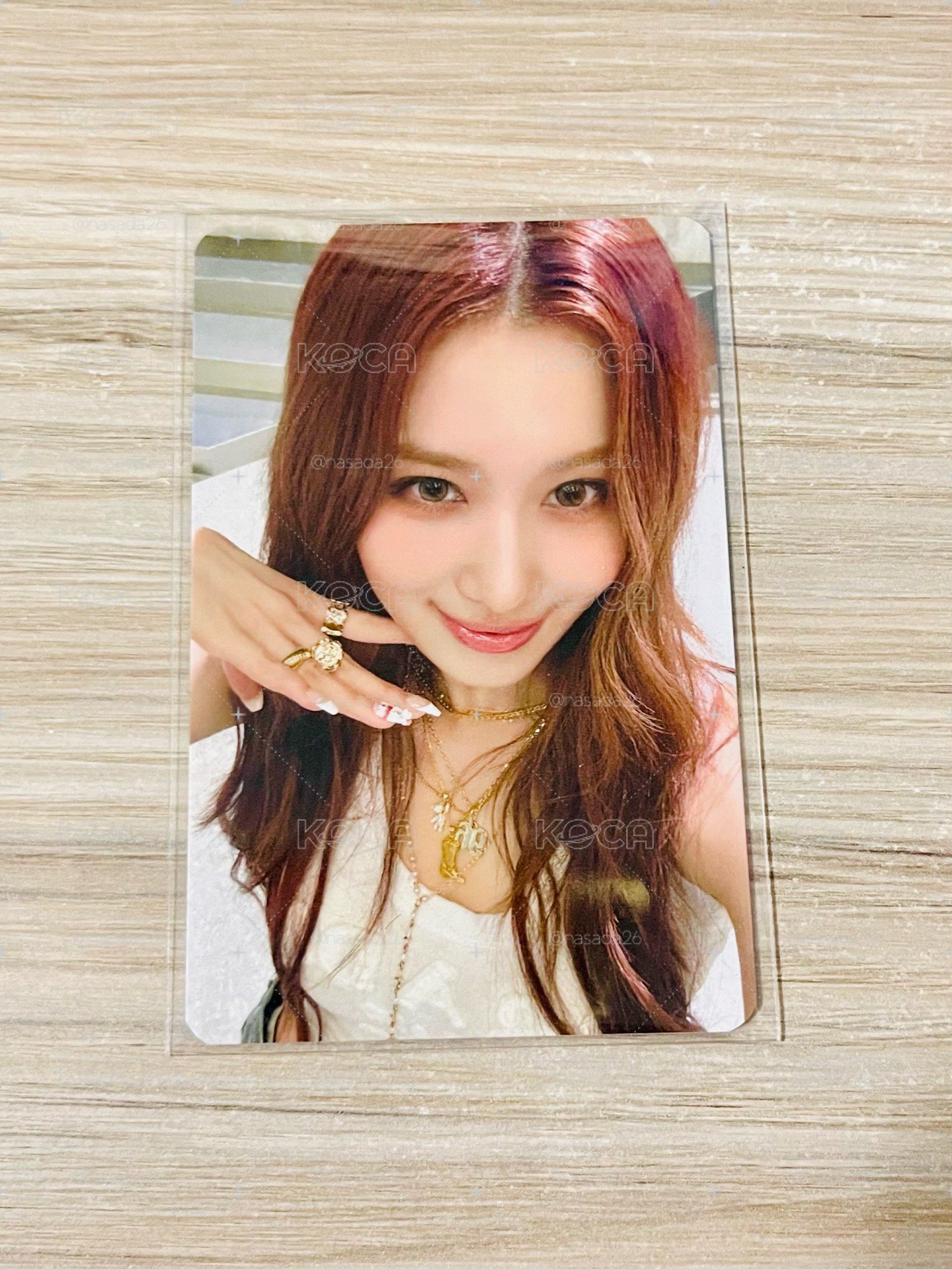 TWICE 正規四 sw Sana幸運卡 