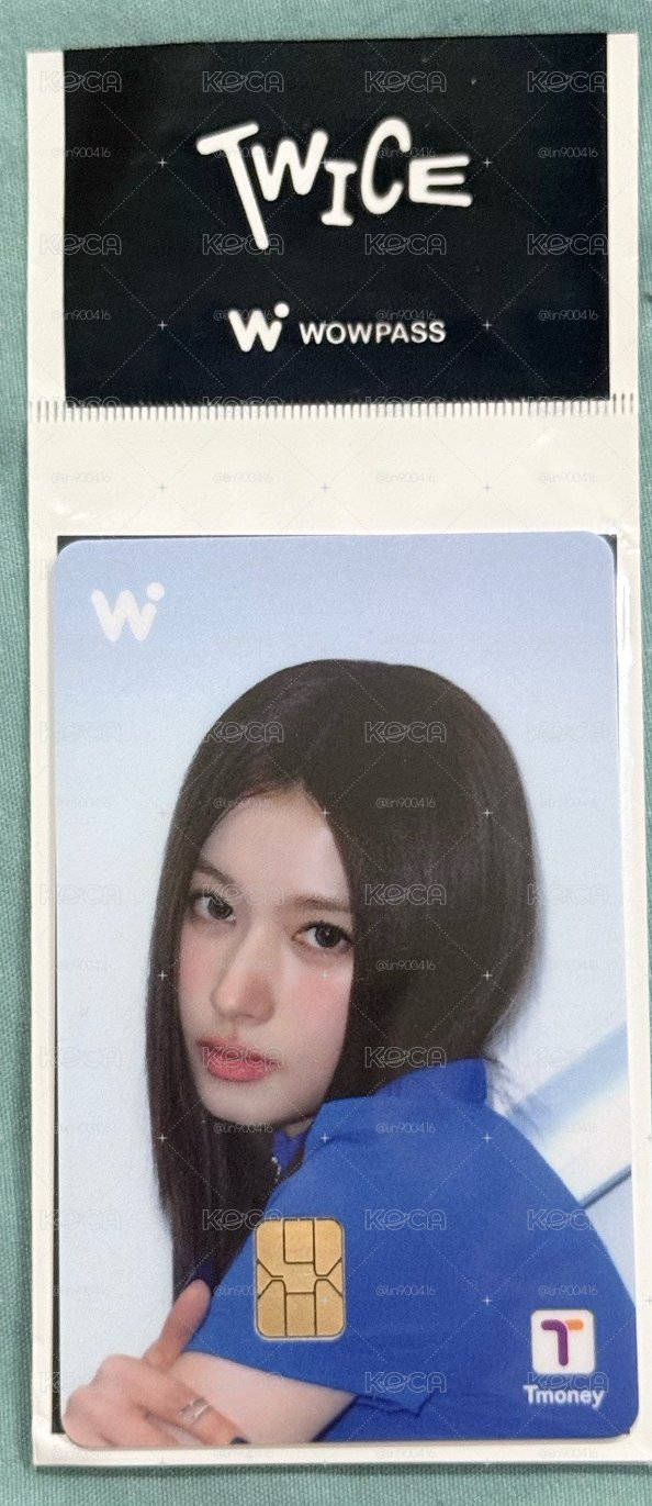 TWICE SANA WOWPASS 交通卡 全新未拆