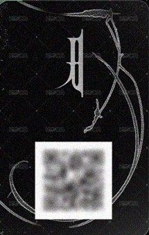 ‘DREAMSCAPE’ 專輯卡 wvs電子專 背面