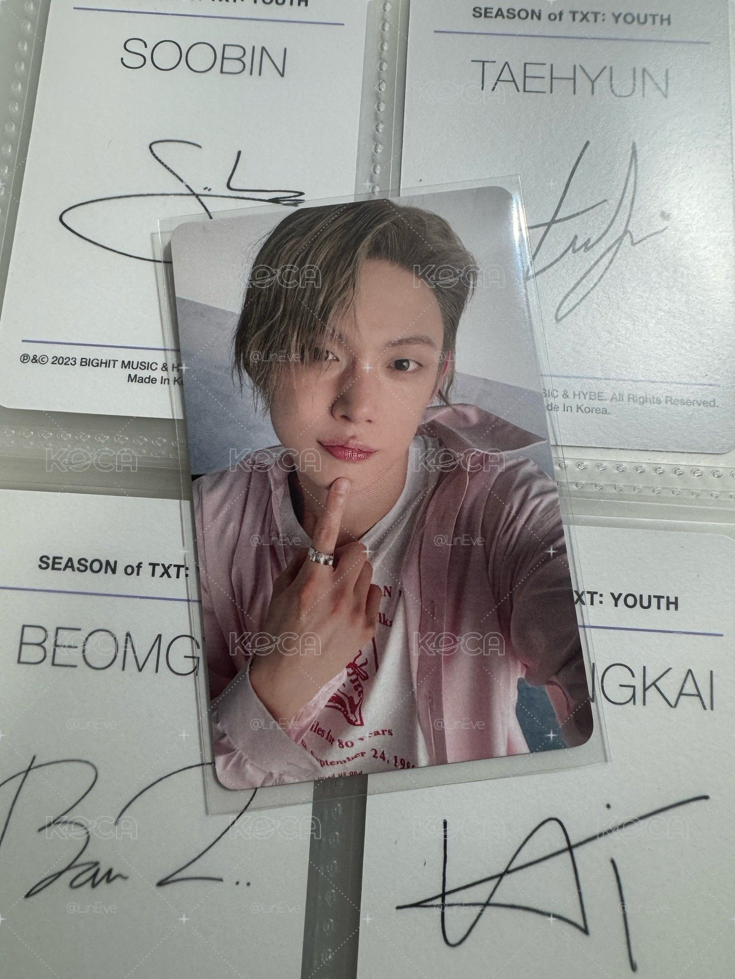 ❤️京東中背 磨砂pvc（需綁💙100）