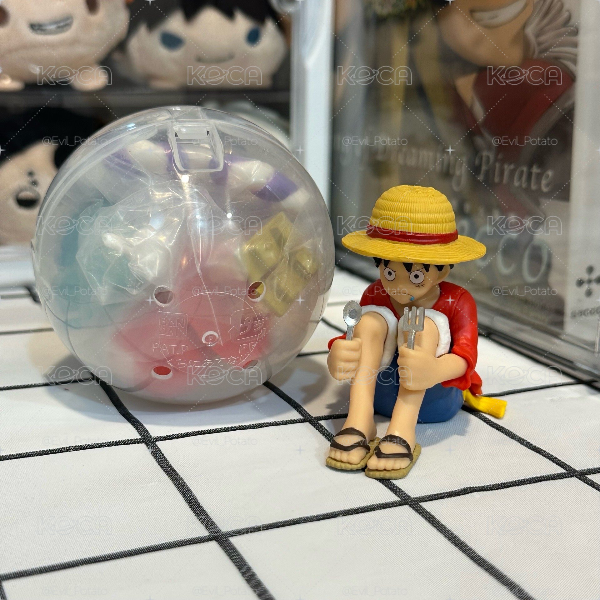 海賊王 等待中 扭蛋 魯夫 大和