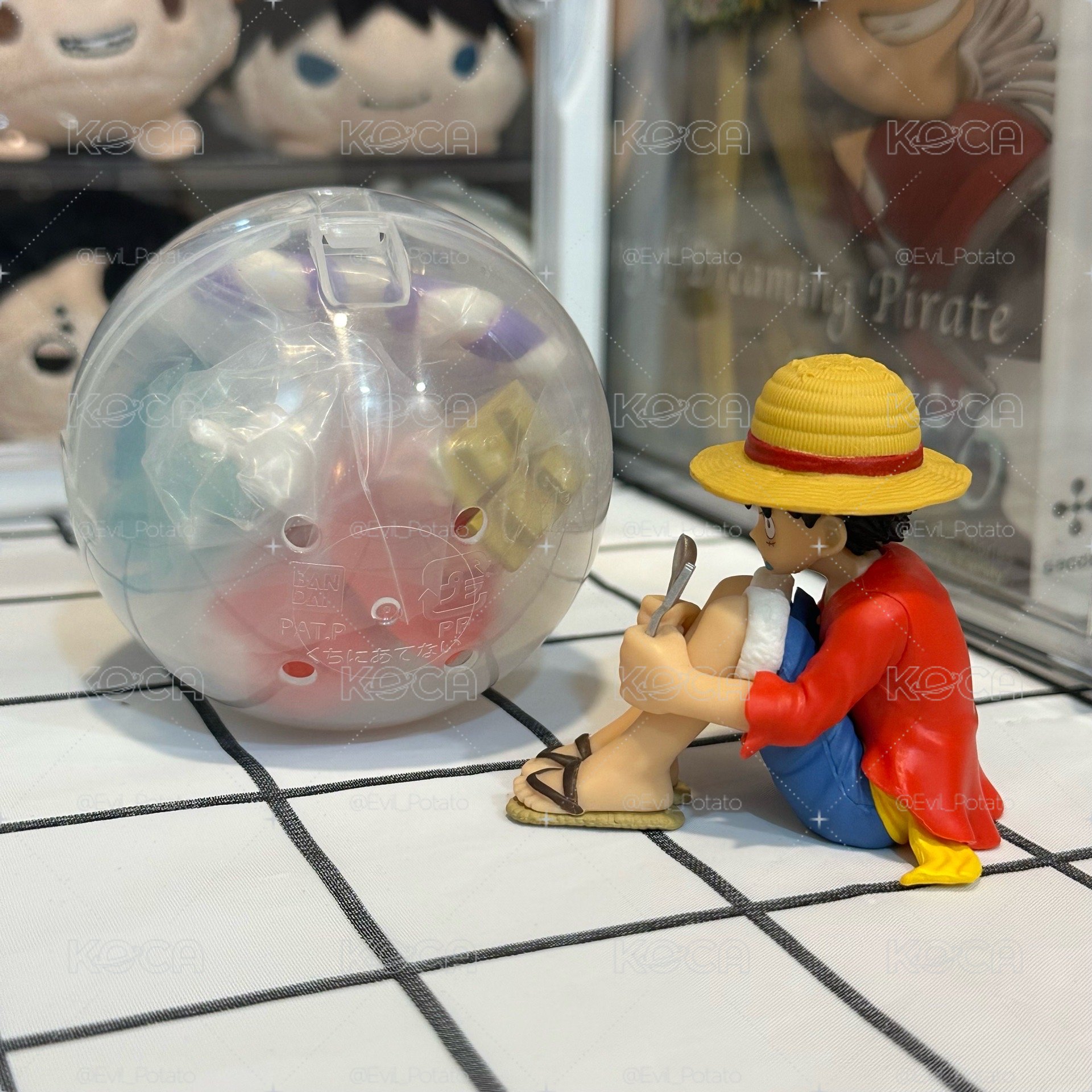 海賊王 等待中 扭蛋 魯夫 大和