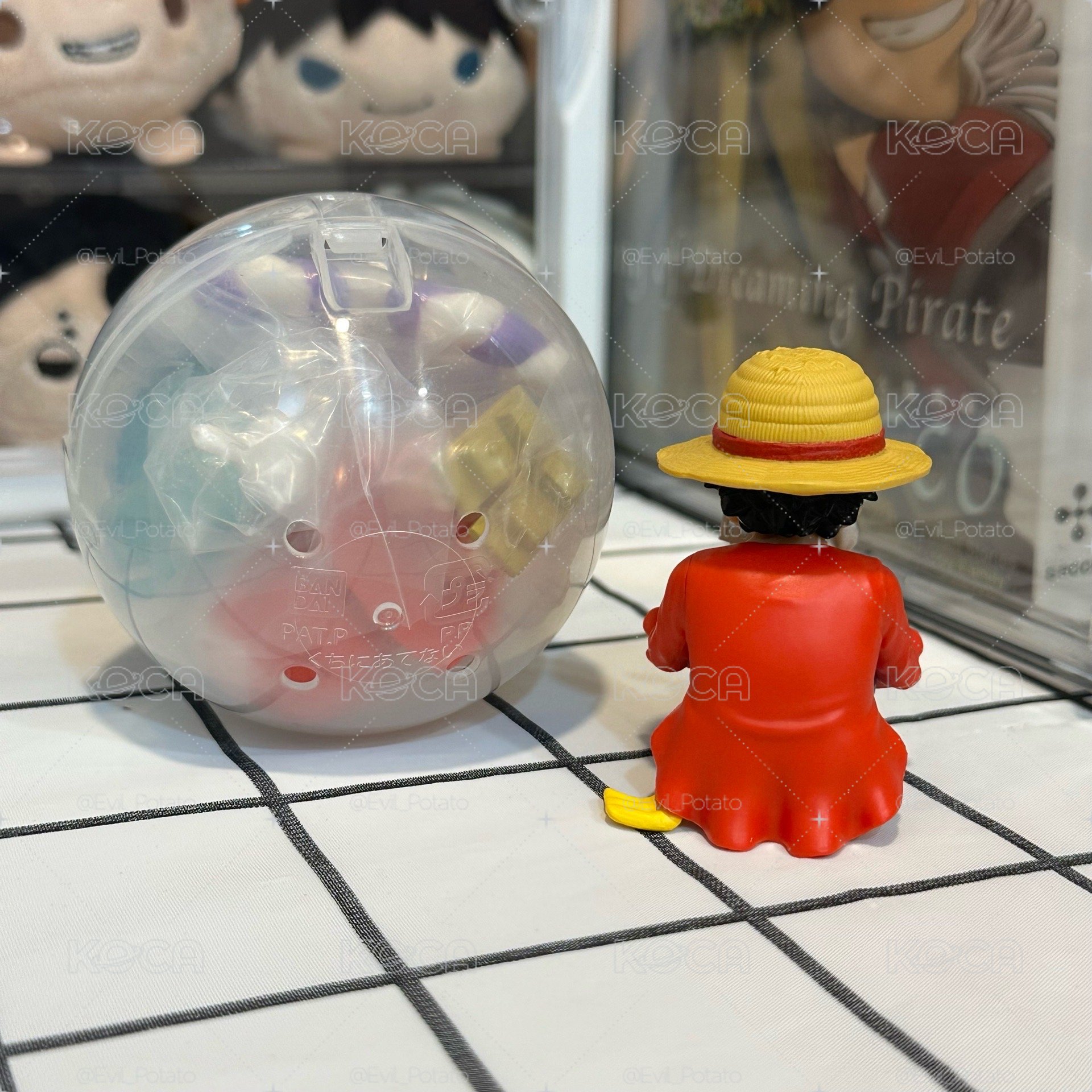 海賊王 等待中 扭蛋 魯夫 大和