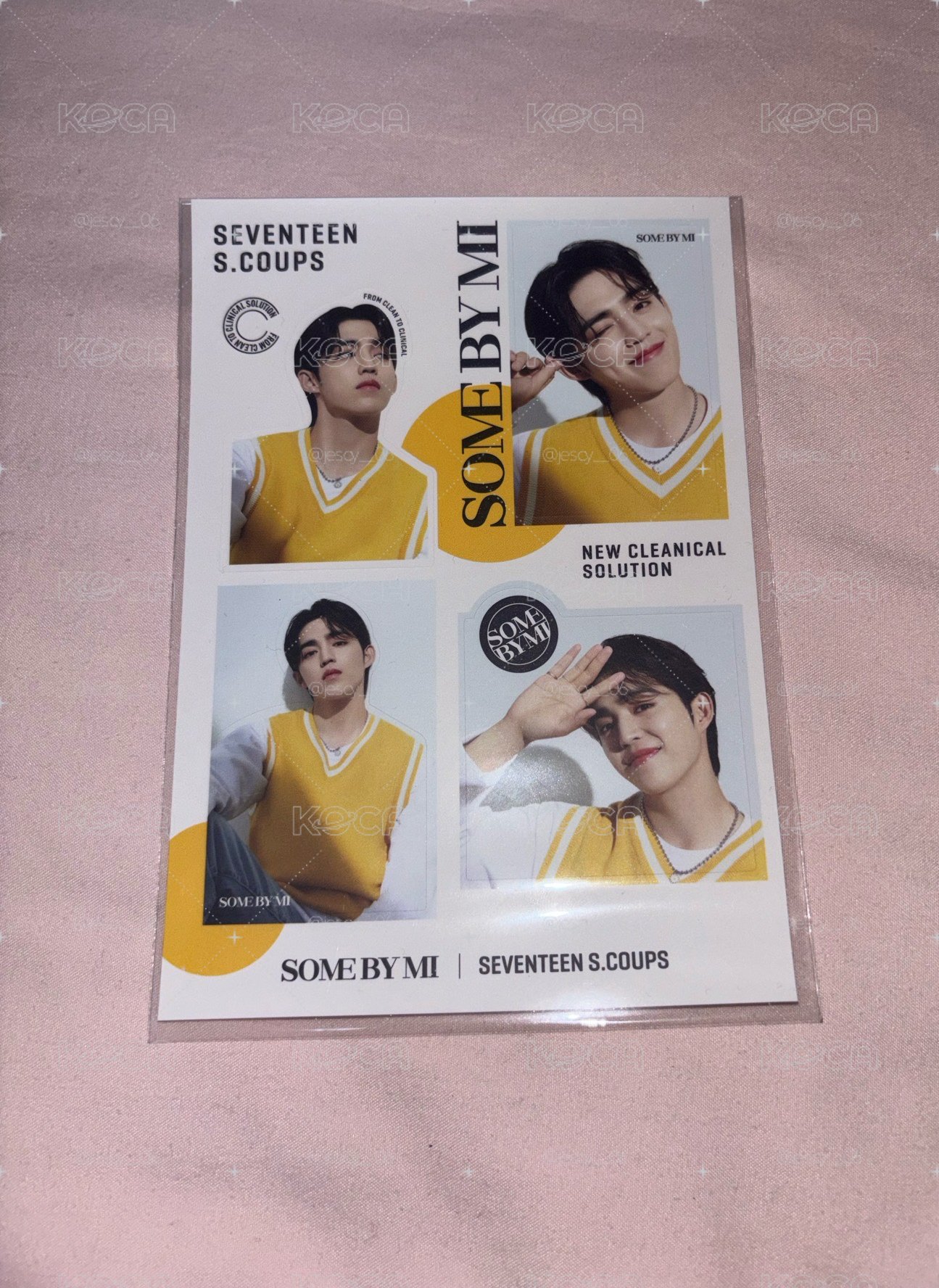 S.COUPS SOMEBYMI代言貼紙
