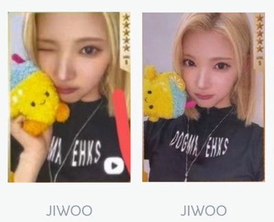 jiwoo星光卡五星AB