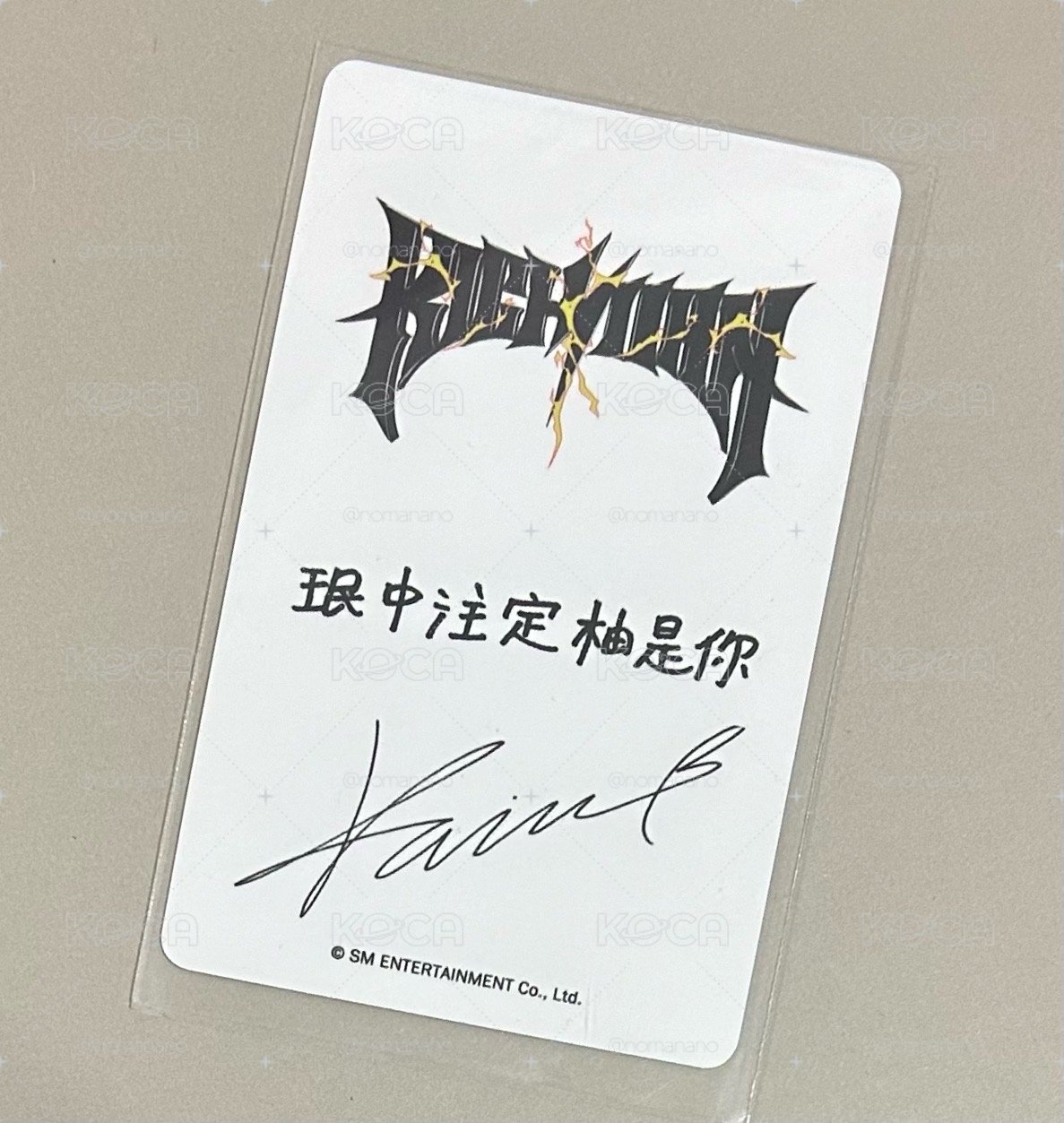 Karina💙珉中註定柚是你（中背）