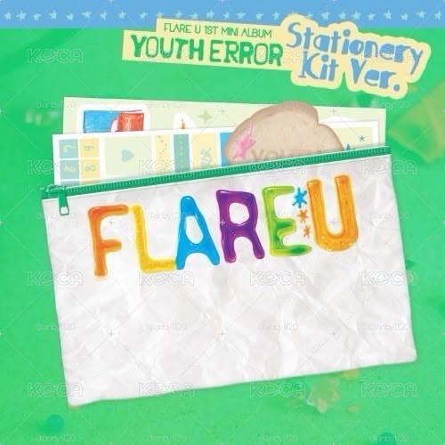 FLARE U hellolive SP特典卡+文具專*2+QR*2