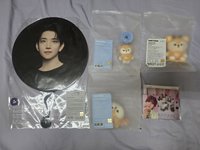洪知秀坐娃+手燈環+專輯通常盤+仁川黑扇+大頭吊飾