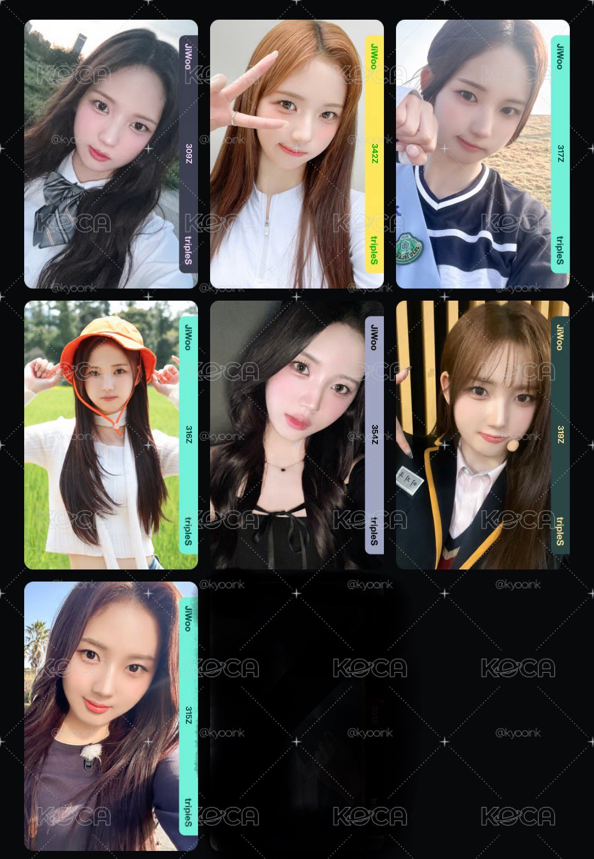S3 Jiwoo 電子卡