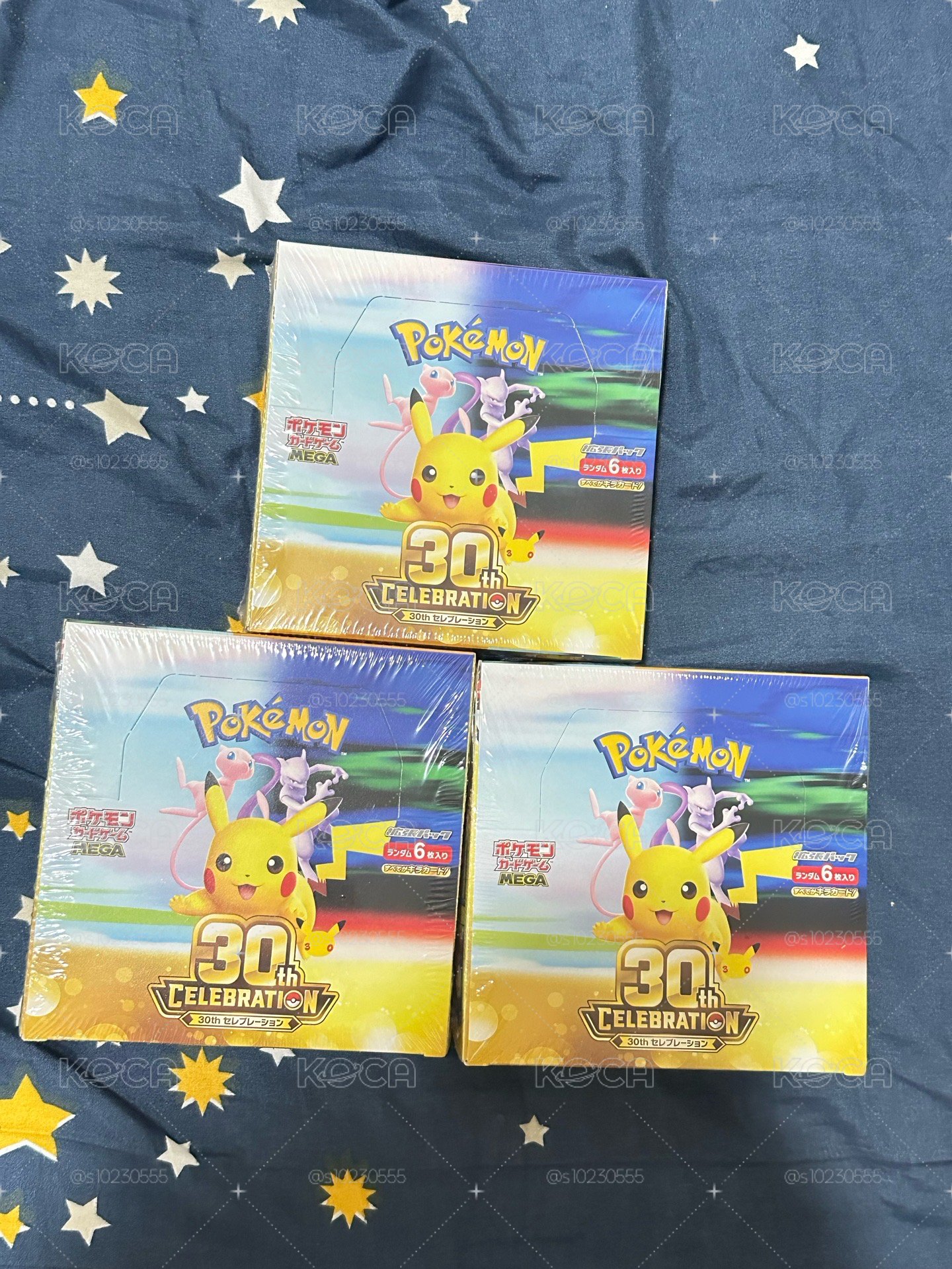 現貨 全新封膜日版 Pokémon 寶可夢卡牌 30週年紀念 MEGA｜一盒20包入｜日本版 收藏卡包
