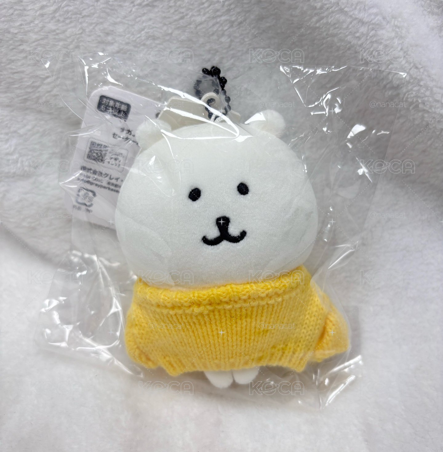 nagano 毛衣熊 台灣快閃店購入