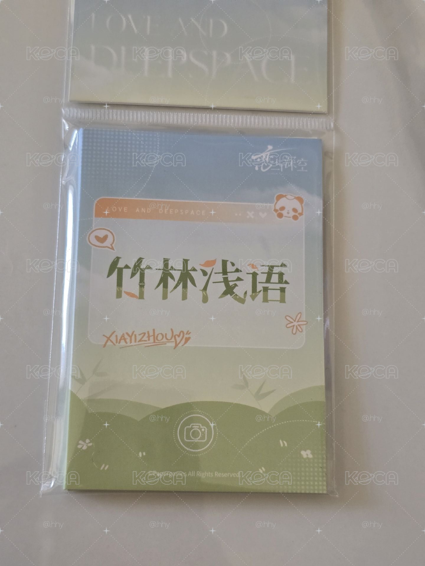 竹林淺語 夏以晝 拍立得組 戀與深空