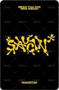 SAUCIN’ ms 台北線下 簽名會 抽選卡  背面
