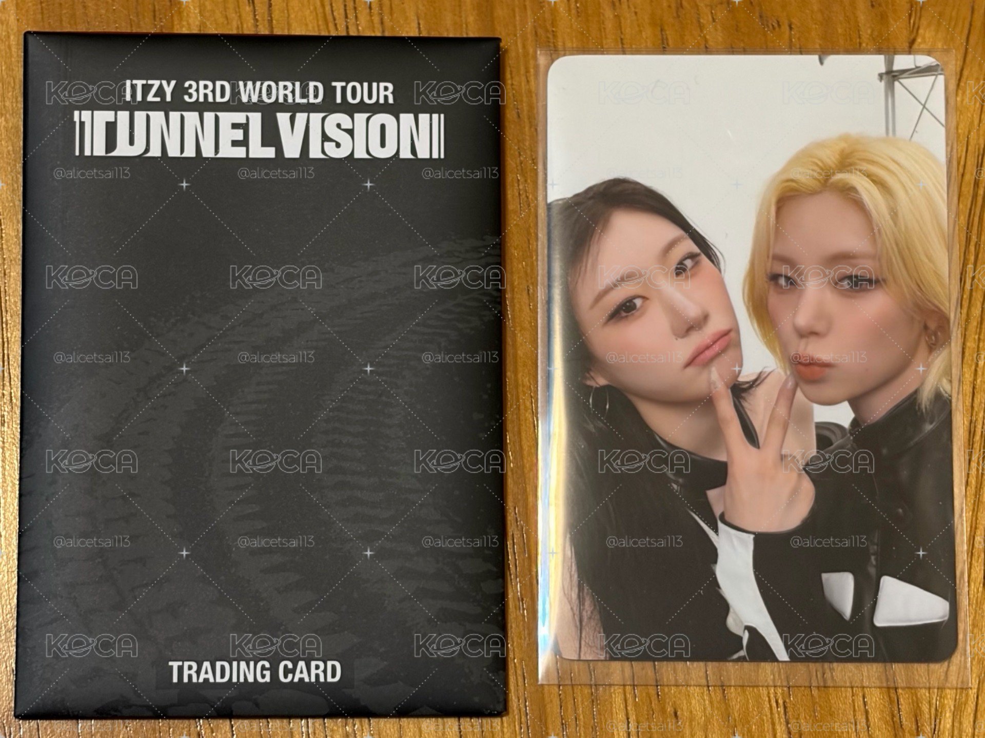ITZY 三巡隨機卡 雙人卡 志領