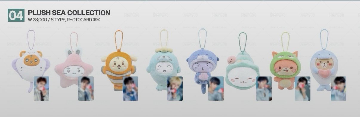 *線下 8th : Blue Drift 吊娃 PLUSH SEA COLLECTION