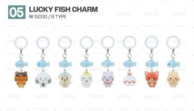 *線下 8th : Blue Drift 吊飾 LUCKY FISH CHARM
