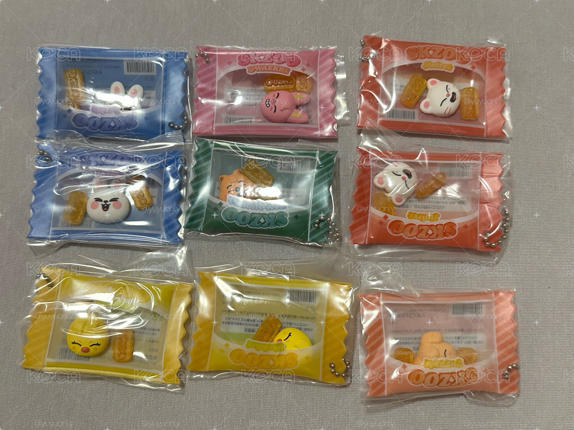 SKZOO搖搖吊飾食玩