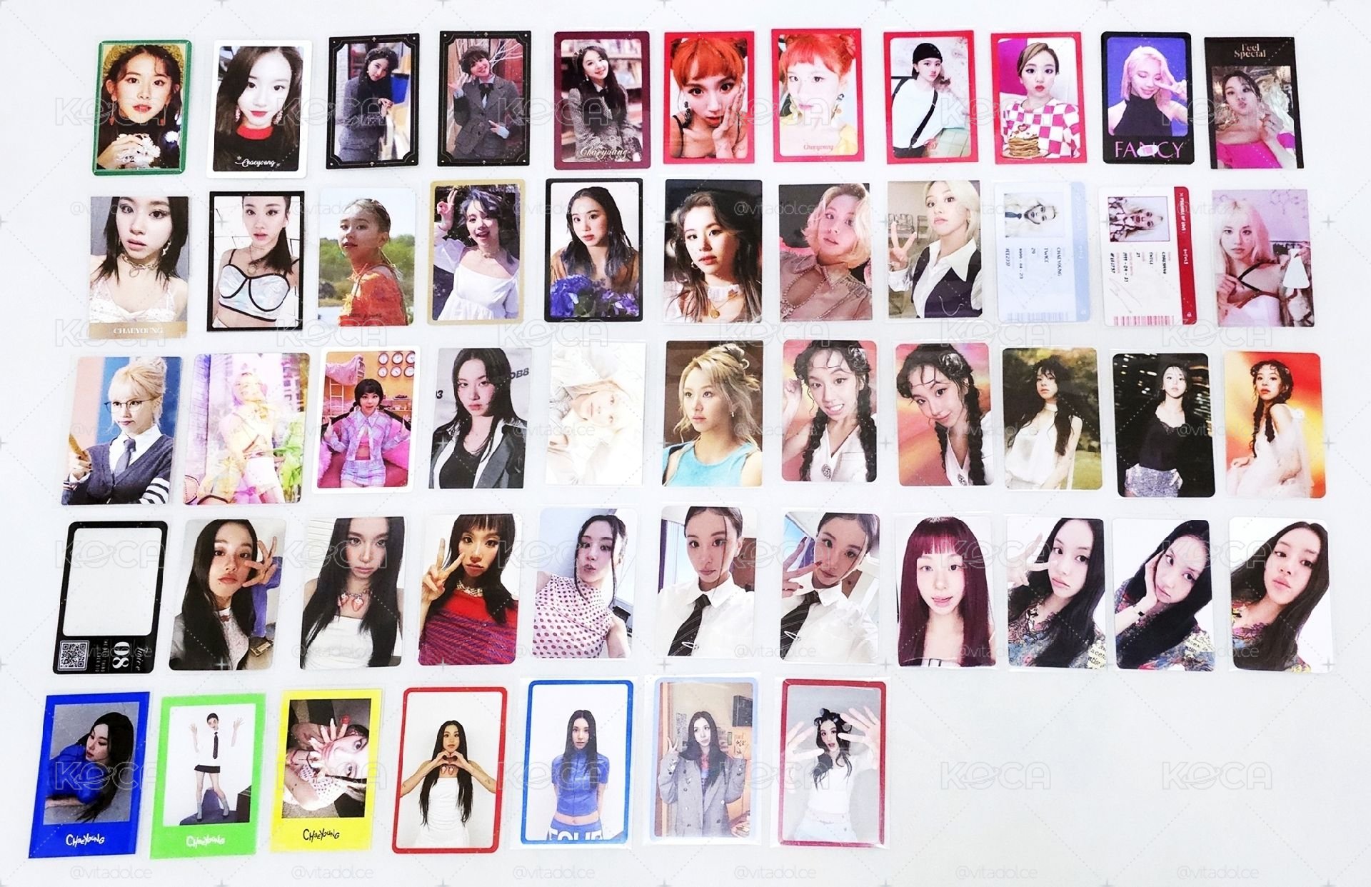 TWICE CHAEYOUNG B區 孫彩瑛小卡周邊區 ❤️ 編號見圖三 💫