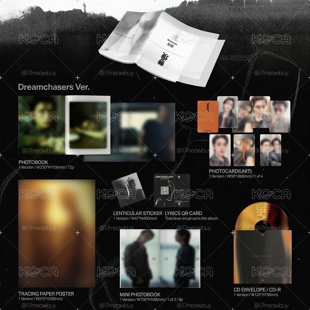🐾預購 | JxJ 1st Mini Album ‘DREAMSCAPE' (韓通WVS/MAKESTAR) 需二補