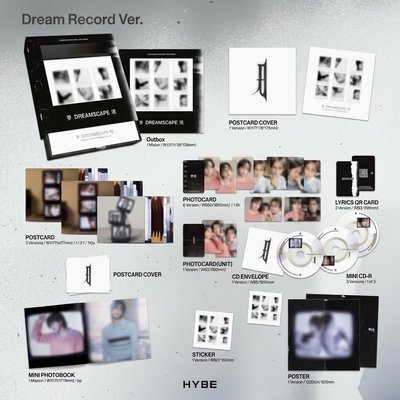 🐾預購 | JxJ 1st Mini Album ‘DREAMSCAPE' (韓通WVS/MAKESTAR) 需二補