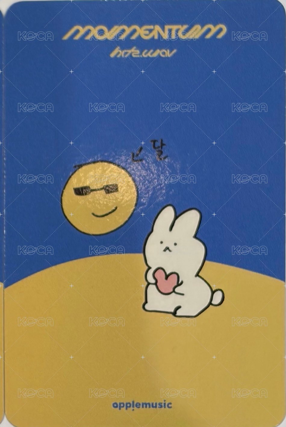 迷二 am OffiK Lucky draw card  Back