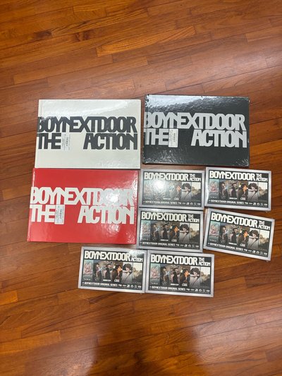 THE ACTION全套未拆封
