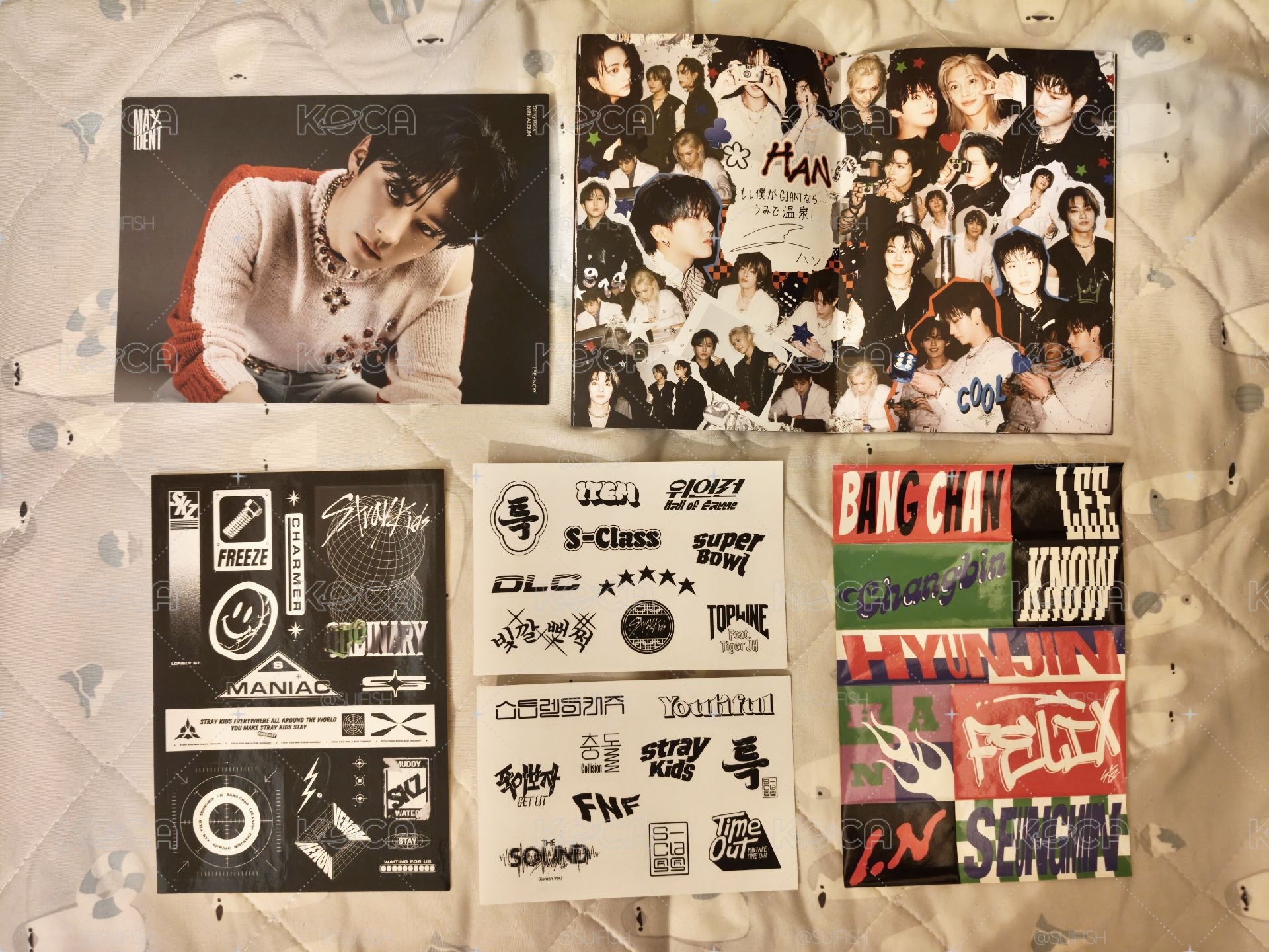 SKZ🧭空專、貼紙、大卡、小冊