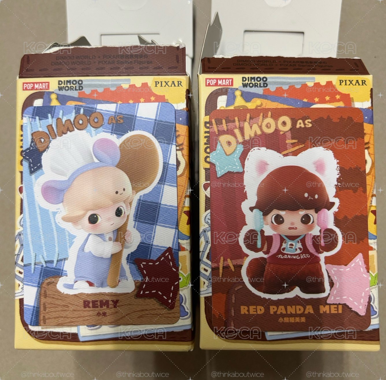 DIMOO 皮克斯 小米+小熊貓美美