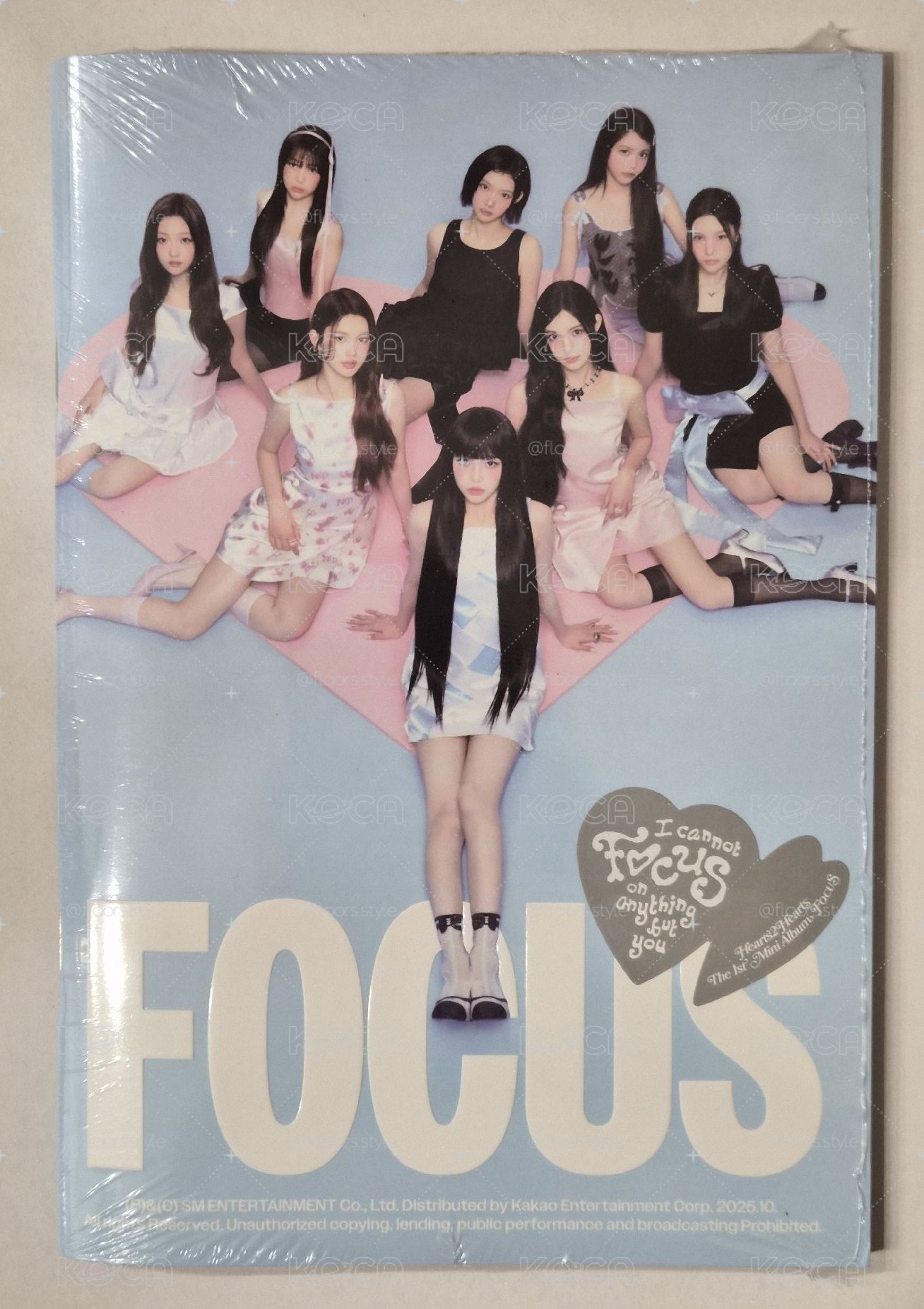 Hearts2Hearts 未拆專 迷你一輯 FOCUS