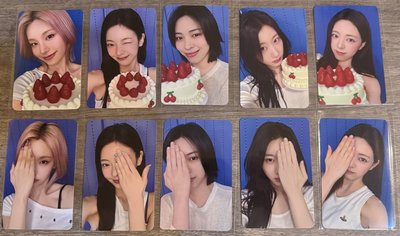 ITZY ms1.0蛋糕+躲貓貓各一套（共10張）