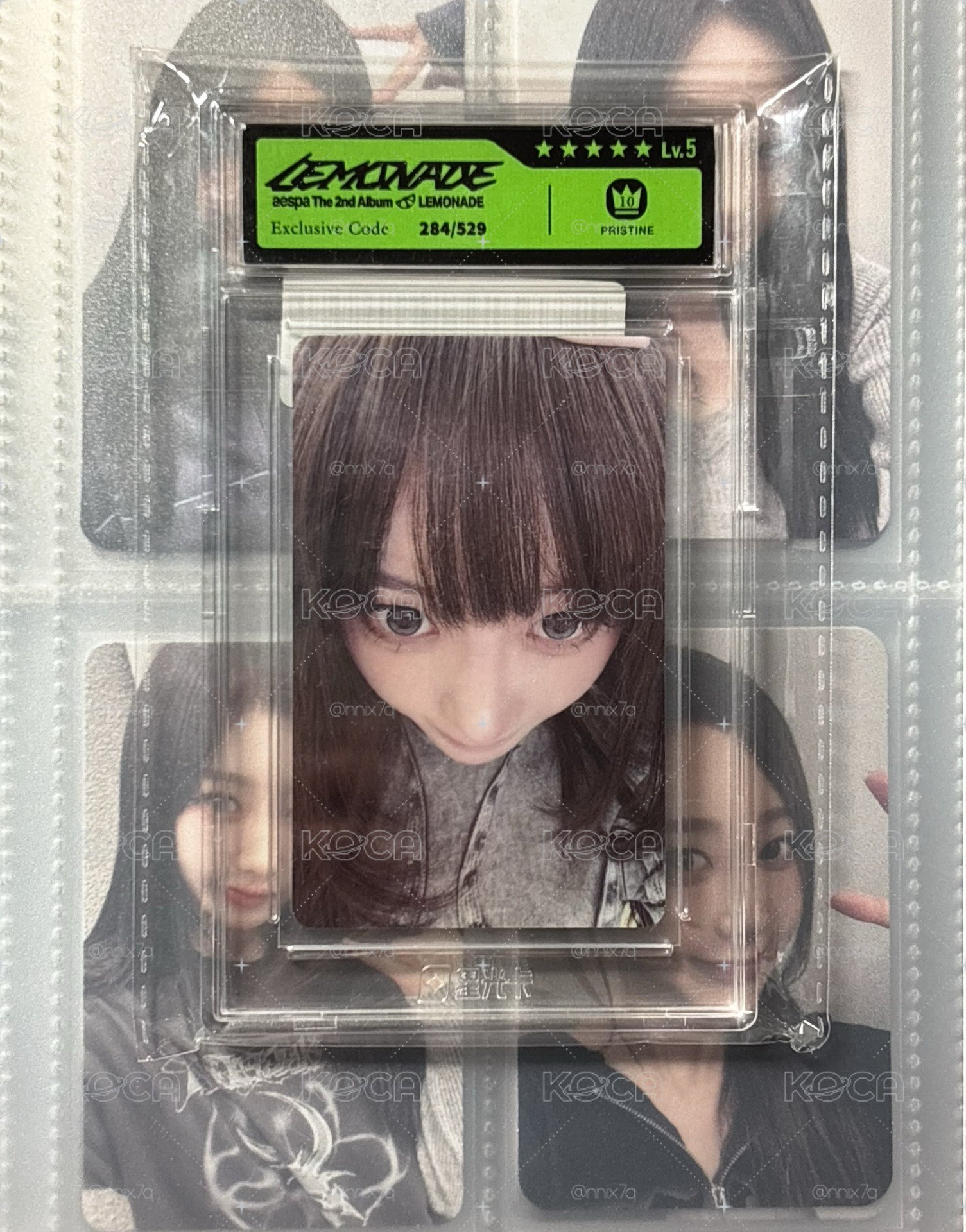 ☆ 五星梨光刻卡 ⁺ ⊹˚.  