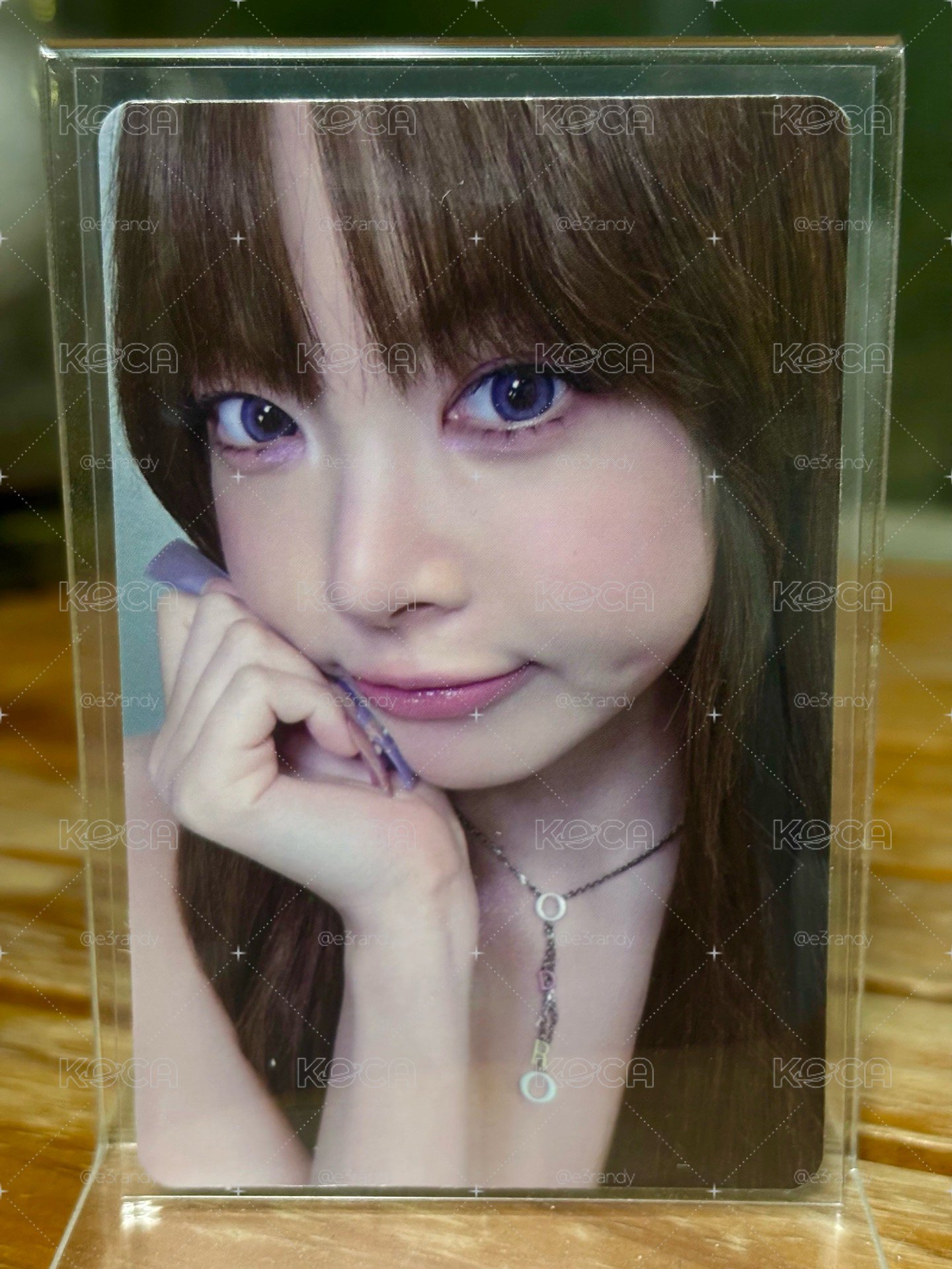 洪恩採 Eunchae Made My Night 專輯卡 CHEMICAL NIGHT