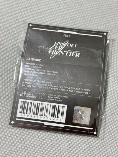 ［現貨］NMIXX世巡 快閃掛繩
