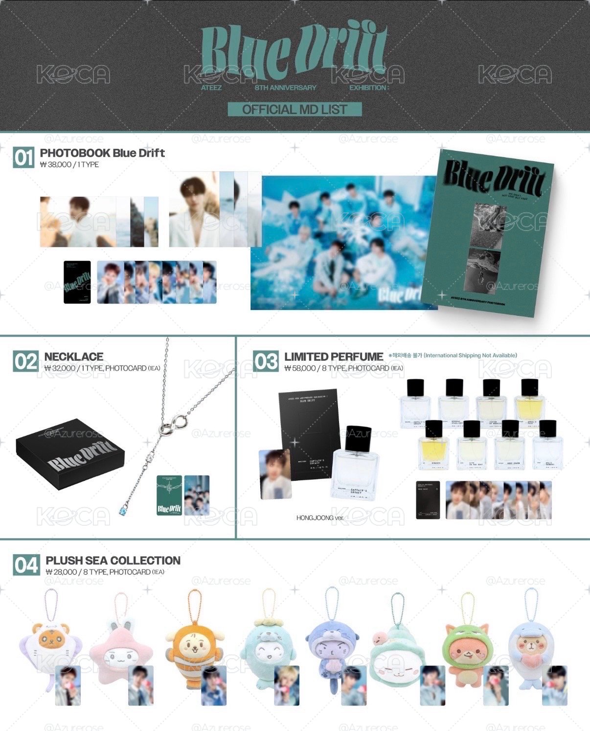 Ateez 8週年展覽快閃店 線下購買