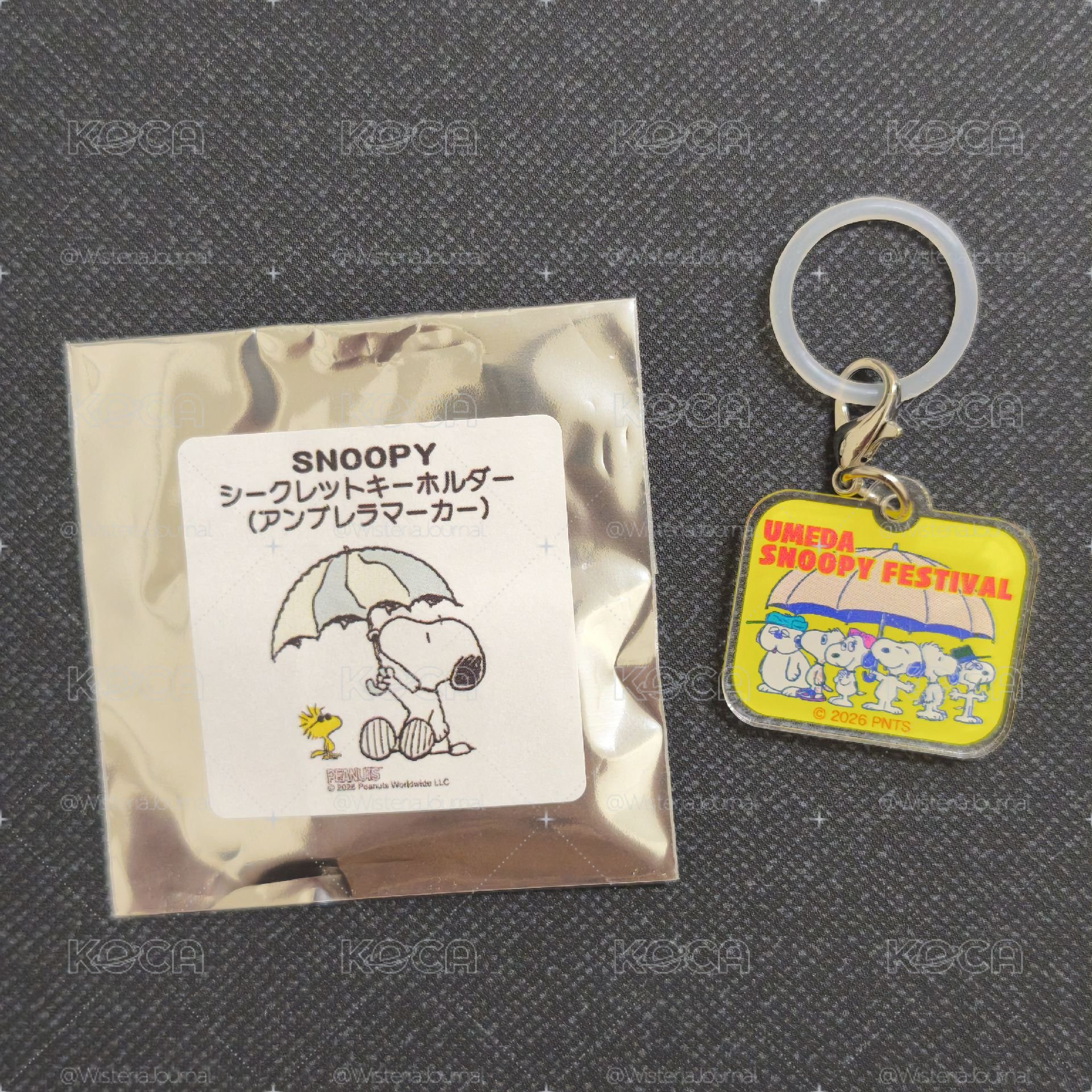 日本製 2026 UMEDA SNOOPY FESTIVAL 盲抽吊飾 史努比