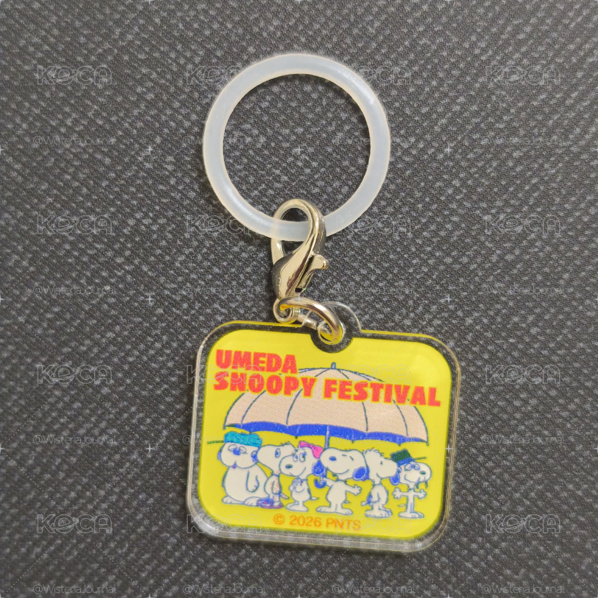 日本製 2026 UMEDA SNOOPY FESTIVAL 盲抽吊飾 史努比