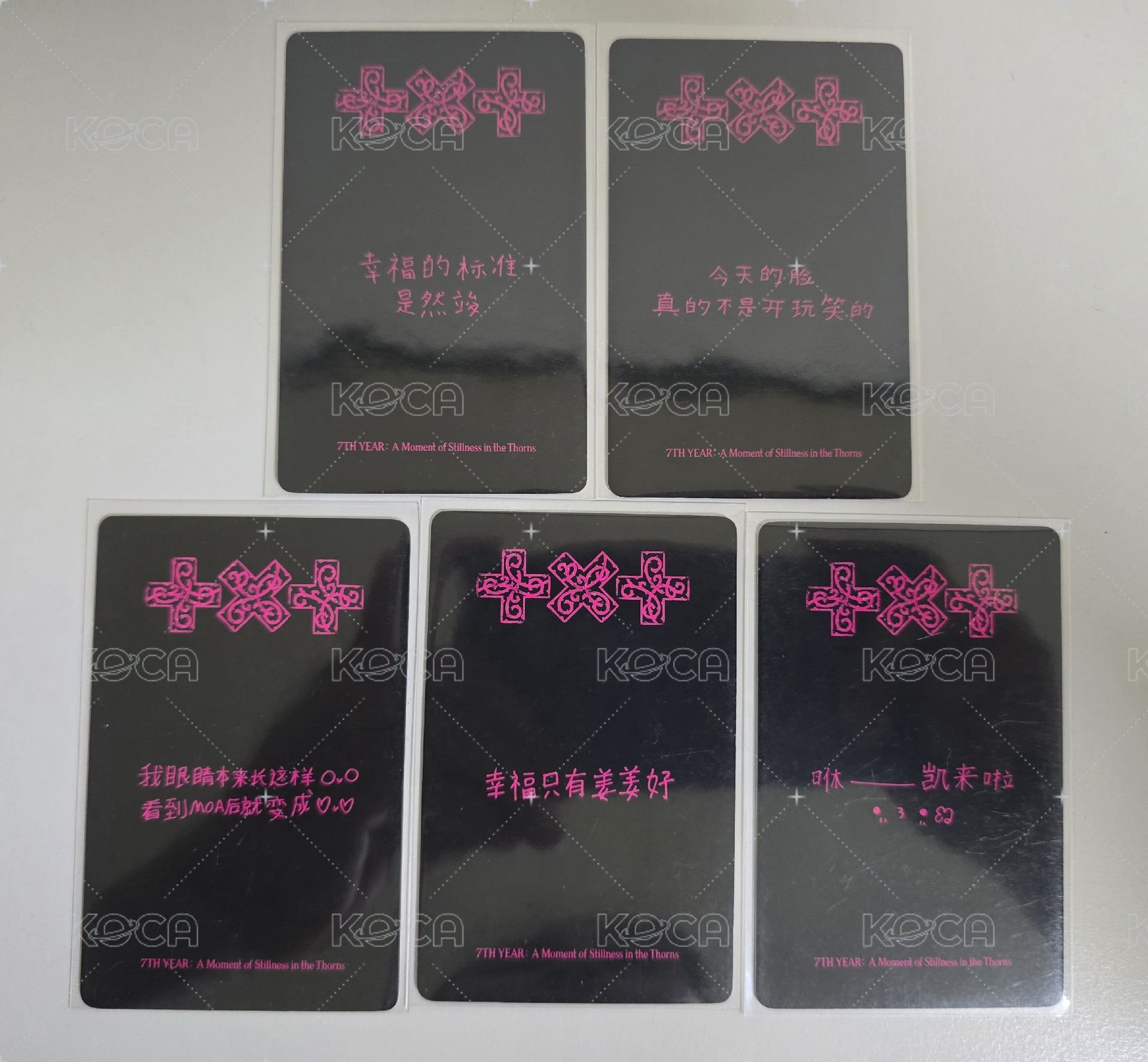 迷八 yzy pb版 特典卡-中背